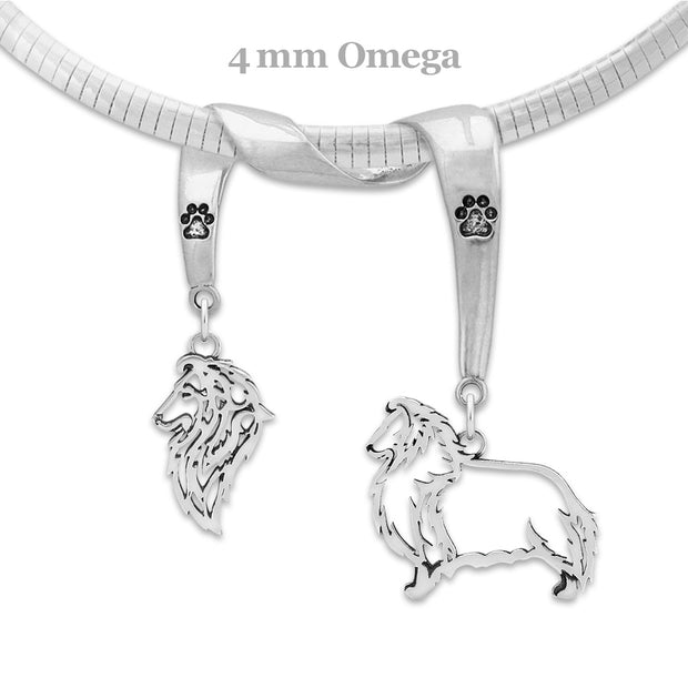 Sterling Silver Shetland Sheepdog Necklace & Gifts