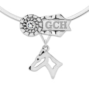 Smooth Fox Terrier Best In Show Necklace & Jewelry, GCH Personalized Ribbon Necklace