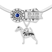 Best In Show Smooth Fox Terrier Necklace, Dog Show Grand Champion Jewelry