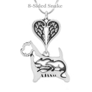 West Highland Terrier Angel Pendant, Dog Memorial Keepsakes