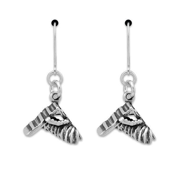 Agility A-Frame and Tunnel Earrings in Sterling Silver