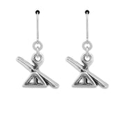 Agility Teeter Earrings In Sterling Silver