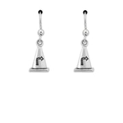 Rally Cone Earrings In Sterling Silver