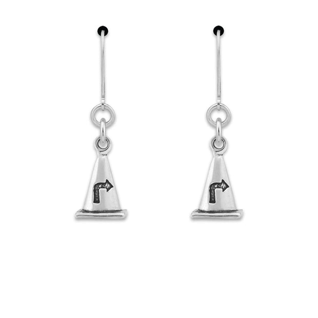 Rally Cone Earrings In Sterling Silver