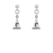 Rally Cone Earrings In Sterling Silver