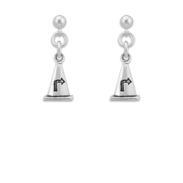 Rally Cone Earrings In Sterling Silver