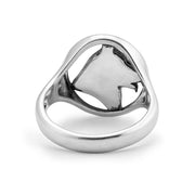 Sterling Silver German Shepherd Ring