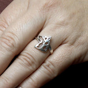 Sterling Silver Pembroke Corgi Ring