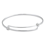 Sterling Silver Adjustable Bracelet