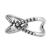 Sterling Silver Trendy Pup Toe Ring