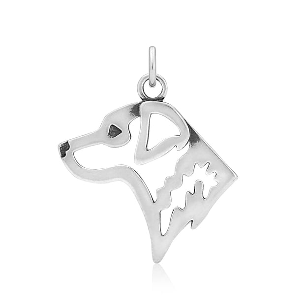 Chesapeake Bay Retriever Pendant Necklace in Sterling Silver