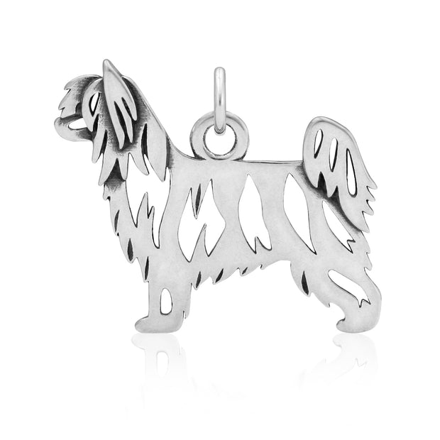 Chinese Crested Pendant Body Design in Sterling Silver.