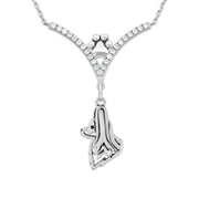 VIP Papillon CZ Necklace, Head