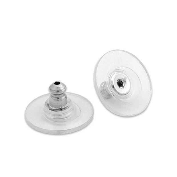 Stainless Steel Disc Earring Backs