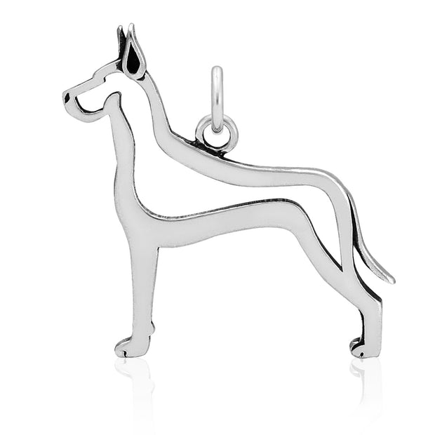 Great Dane Jewelry Gifts in Sterling Silver, Dane Necklace