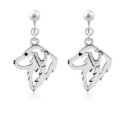 Sterling Silver Great Pyrenees Earrings