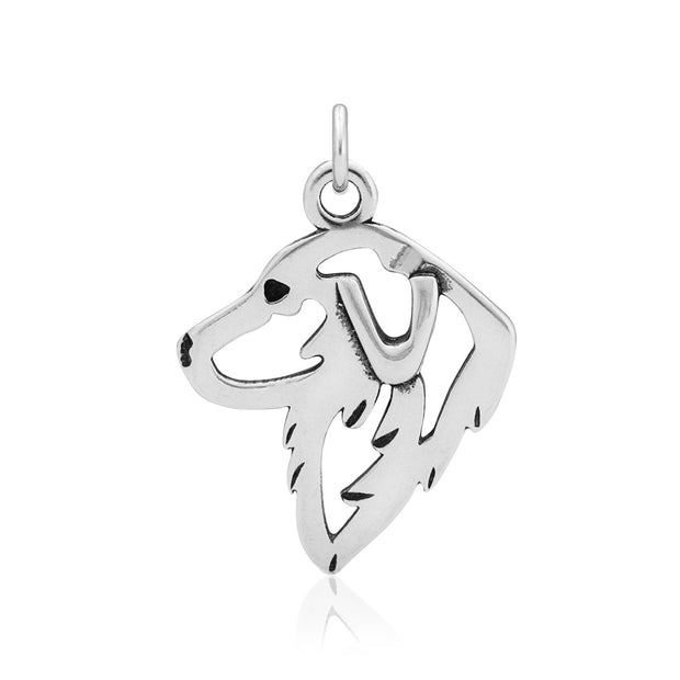 Great Pyrenees Pendant Necklace in Sterling Silver