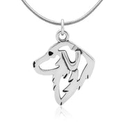 Great Pyrenees Pendant Necklace in Sterling Silver