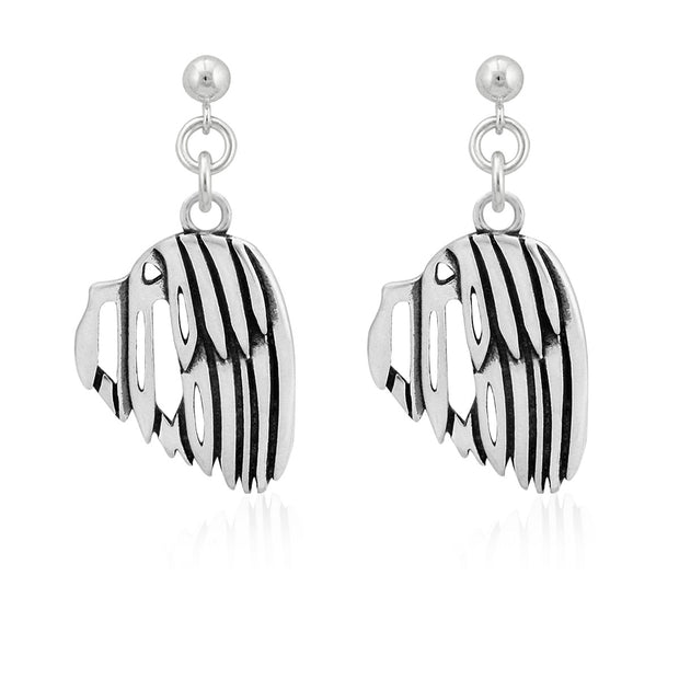 Sterling Silver Havanese Earrings