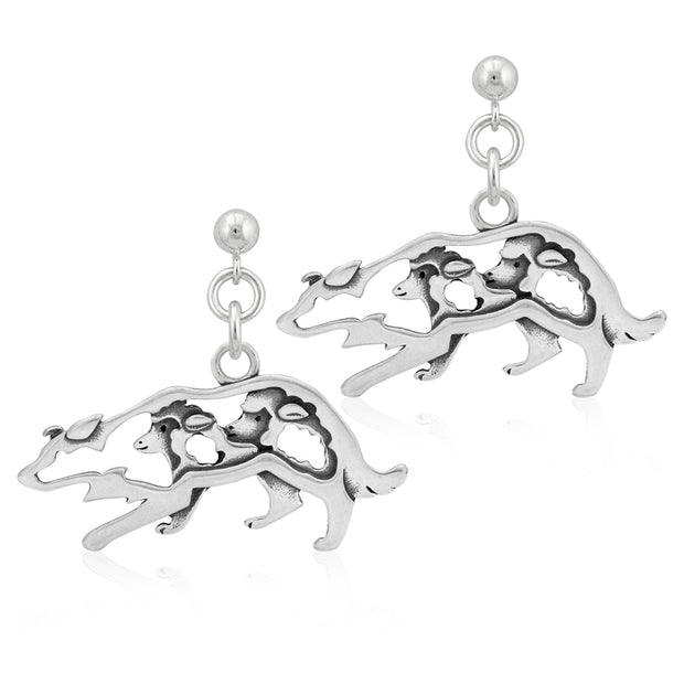 Herding Border Collie Earrings