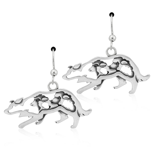 Herding Border Collie Earrings