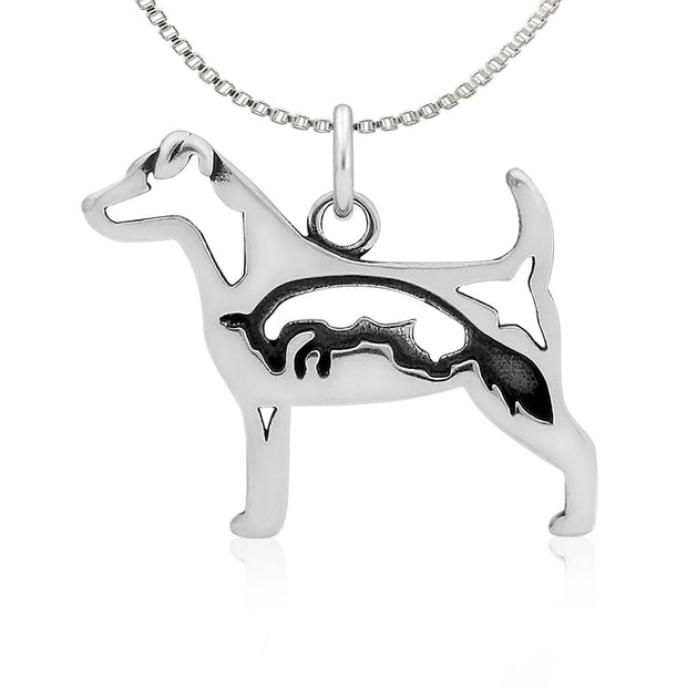 Jack Russell Terrier Jewelry & Gifts in Sterling Silver