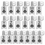 Initial and Number Charms