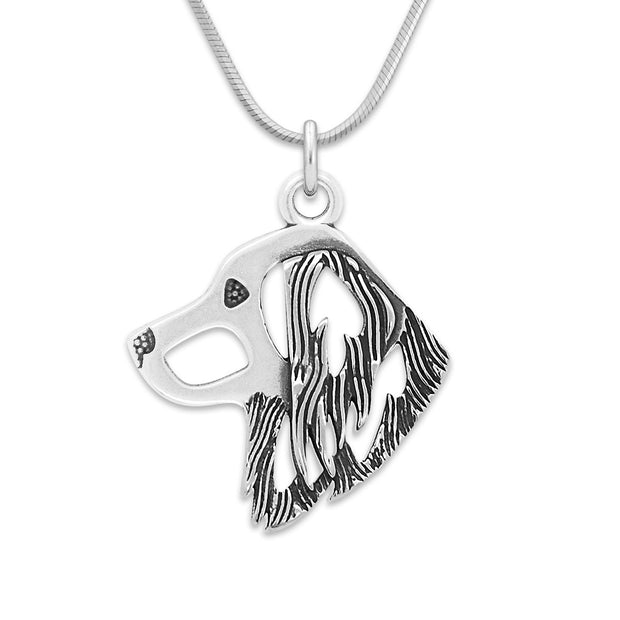 Nederlandse Kooikerhoundje Necklace