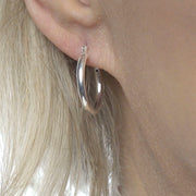 Hoop Earrings, 18 mm