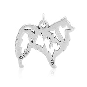 American Eskimo Necklace Jewelry in Sterling Silver