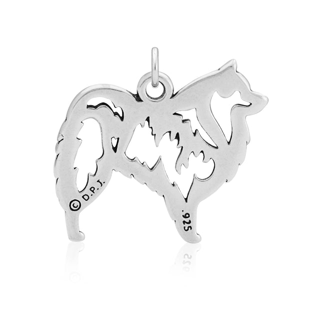 American Eskimo Necklace Jewelry in Sterling Silver