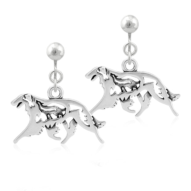 Borzoi Earrings