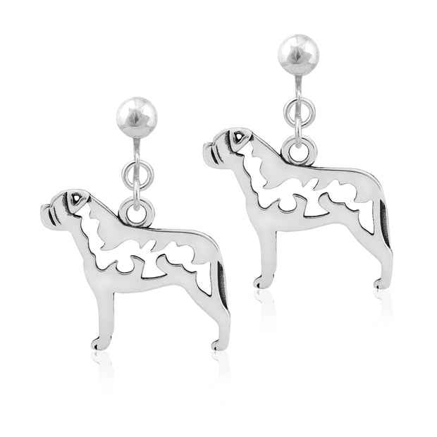 Bullmastiff Earrings