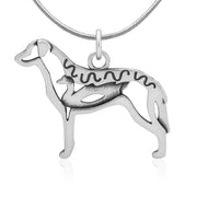 Sterling Silver Chesapeake Bay Retriever Necklace Jewelry