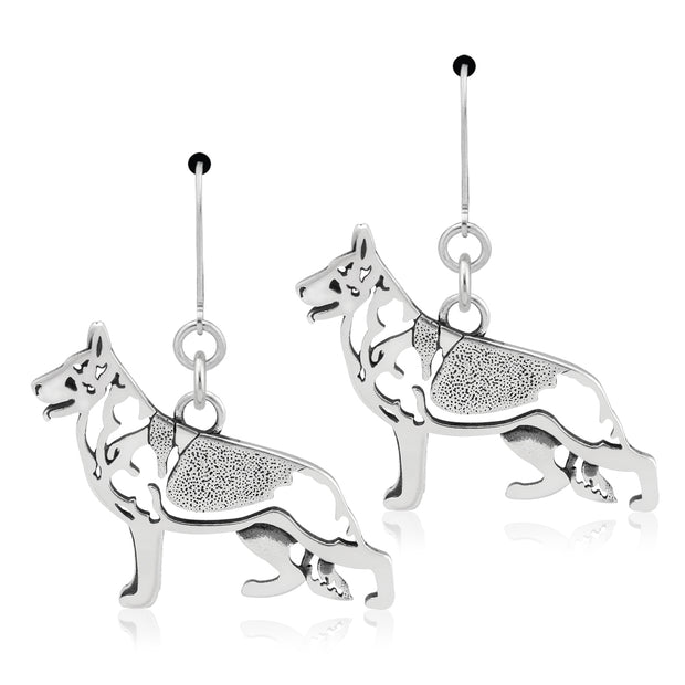 German Shepherd Earrings