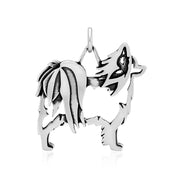 Papillon Pendant Body Design in Sterling Silver.