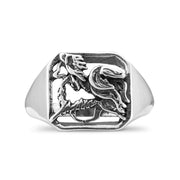 Papillon Ring Gaiting Body Design in Sterling Silver.