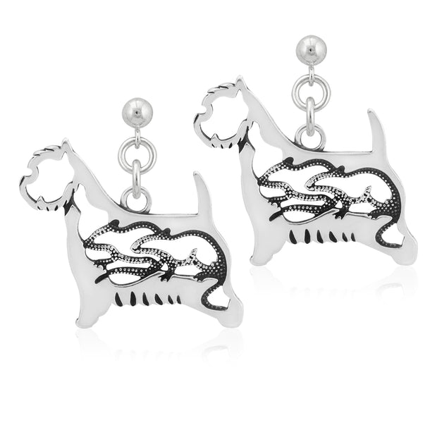 West Highland White Terrier Earrings