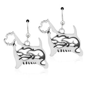 West Highland White Terrier Earrings