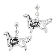 Gordon Setter Earrings