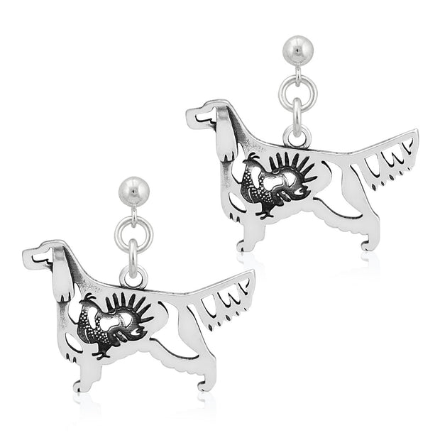 Gordon Setter Earrings