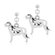 Irish Wolfhound Earrings